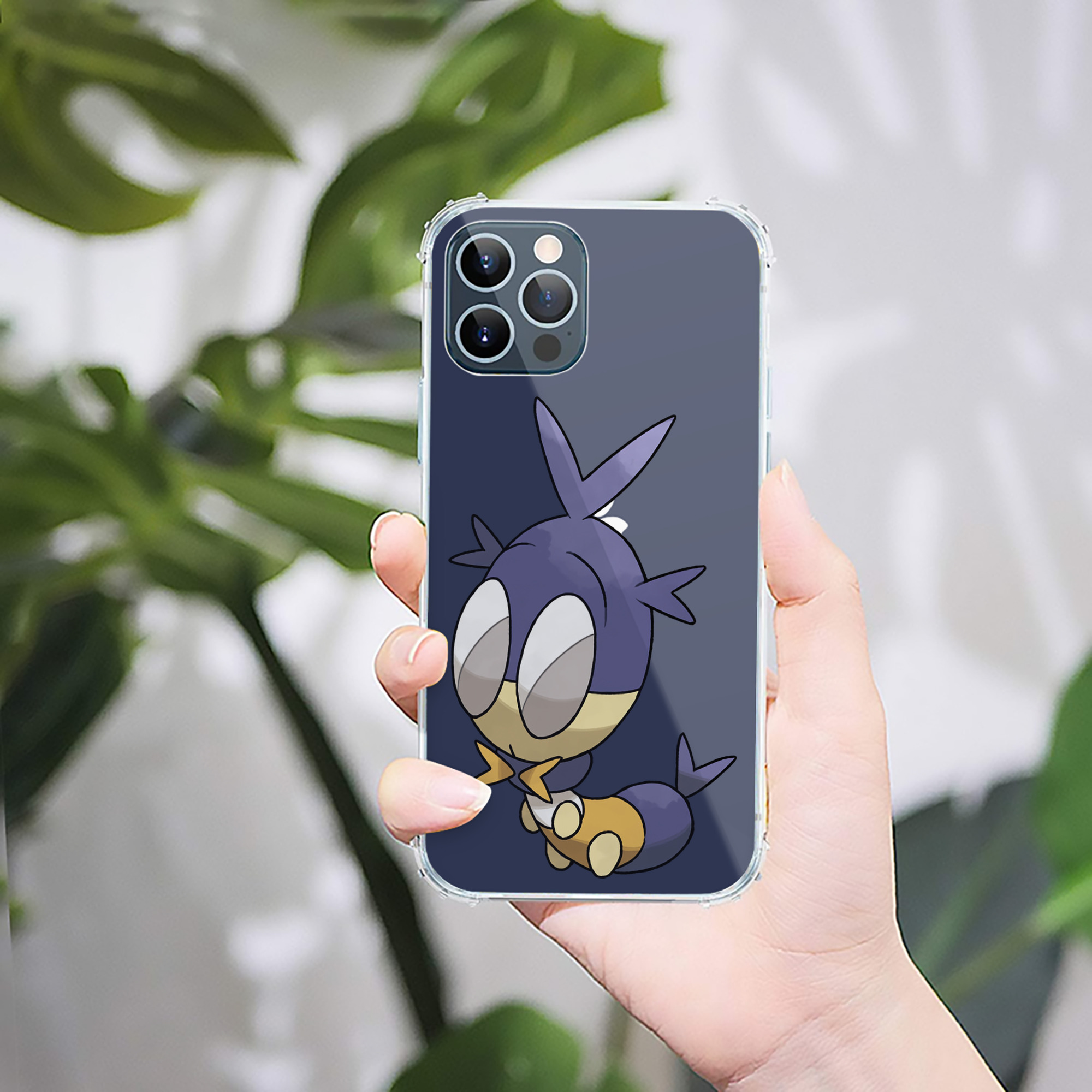 （画像用） ポケットモンスター Pokémon 【iPhone 12シリーズ対応】透明スマホケース（クリアソフトケース）